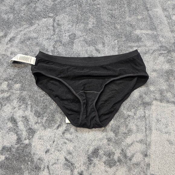 Icebreaker Siren Hipkini Panties womens XS Merino wool black sweat wicking Hike - Picture 9 of 15